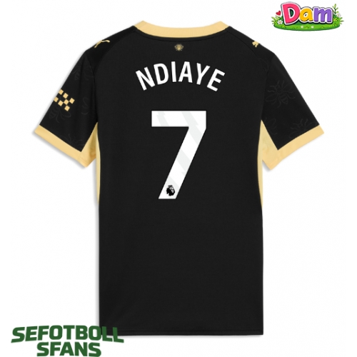Manchester City Iliman Ndiaye #7 Bortatröja Kvinnor 2026-27 Kortärmad